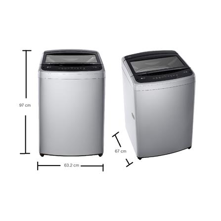 เครื่องซักผ้าฝาบน LG T2517VBTM 17 กก. อินเวอร์เตอร์ สีเทา_5