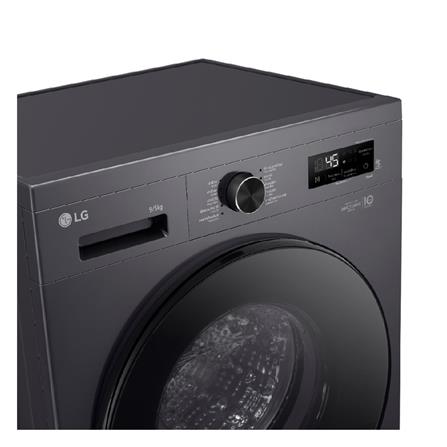 เครื่องซักอบผ้าฝาหน้า LG FB1209D5M 9/5 กก. 1200RPM อินเวอร์เตอร์ สีดำ_4