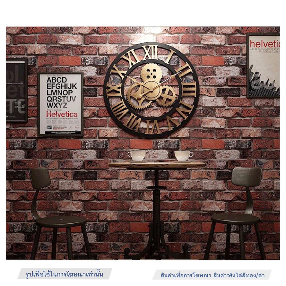 นาฬิกาแขวน INTERY C1038C012_11 19.68 นิ้ว สีทอง/ดำ