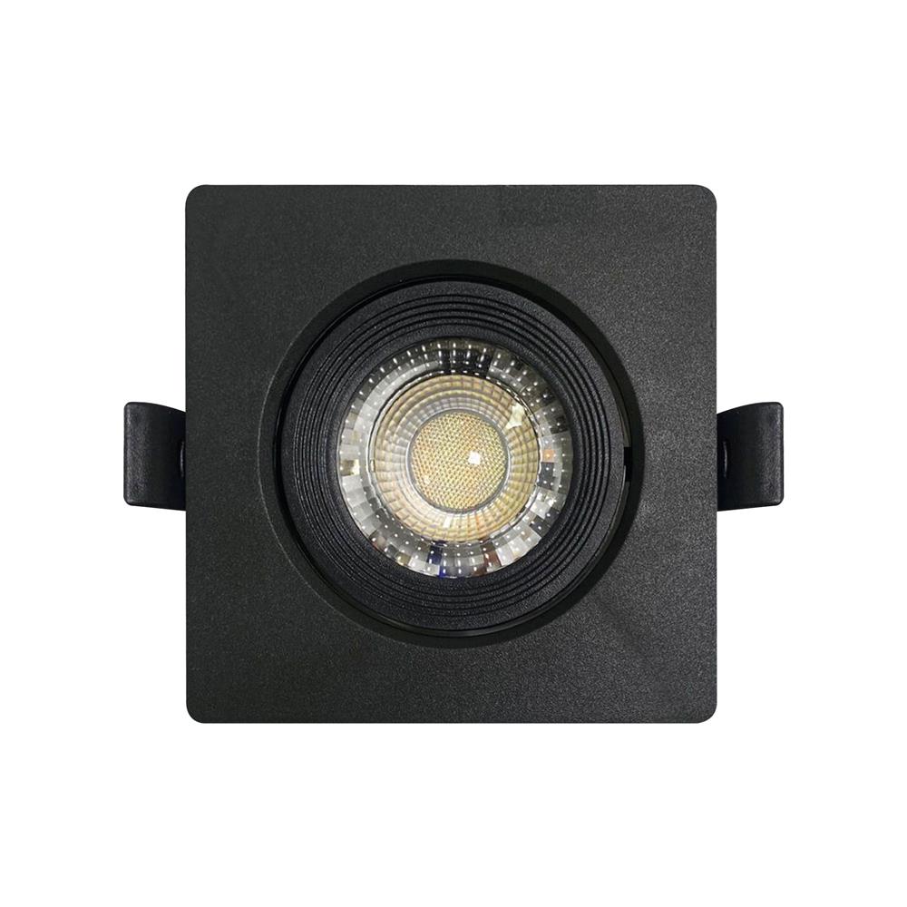 ดาวน์ไลท์ LED RACER HG ADJUST 3 นิ้ว 5 วัตต์ DAYLIGHT/COOL WHITE/WARM WHITE สีดำ