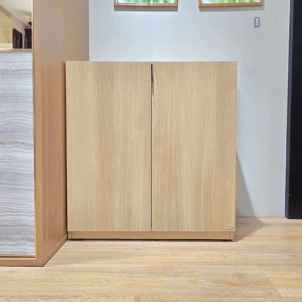 ตู้วางรองเท้า SB FURNITURE MODIO 19240623 80 ซม. สีไม้
