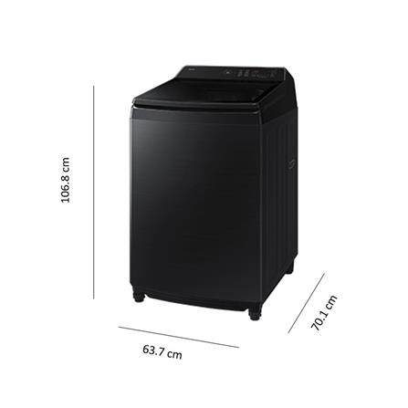 เครื่องซักผ้าฝาบน SAMSUNG WA80F17S8BST 17 กก. อินเวอร์เตอร์ สี BLACK CAVIAR_5