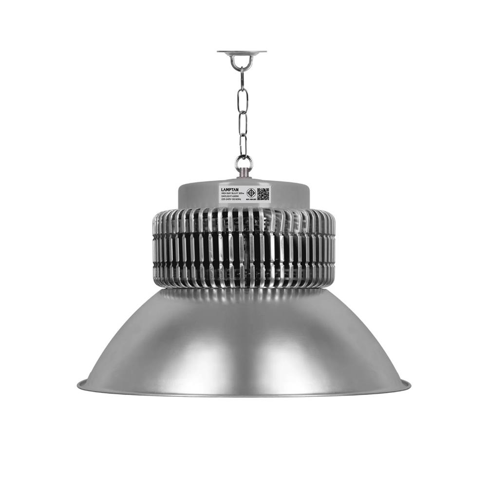 โคมไฮเบย์ LED LAMPTAN BULKY 300 วัตต์ DAYLIGHT สีเงิน
