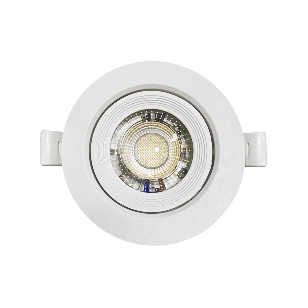 ดาวน์ไลท์ LED RACER HG ADJUST 3 นิ้ว 5 วัตต์ DAYLIGHT/COOL WHITE/WARM WHITE สีขาว