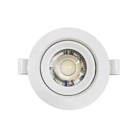 ดาวน์ไลท์ LED RACER HG ADJUST 3 นิ้ว 5 วัตต์ DAYLIGHT/COOL WHITE/WARM WHITE สีขาว_0