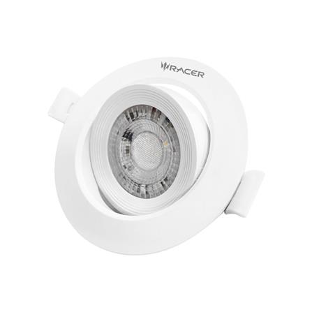 ดาวน์ไลท์ LED RACER HG ADJUST 3 นิ้ว 5 วัตต์ DAYLIGHT/COOL WHITE/WARM WHITE สีขาว_1