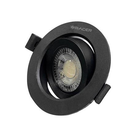 ดาวน์ไลท์ LED RACER HG ADJUST 3 นิ้ว 5 วัตต์ DAYLIGHT/COOL WHITE/WARM WHITE สีดำ_1