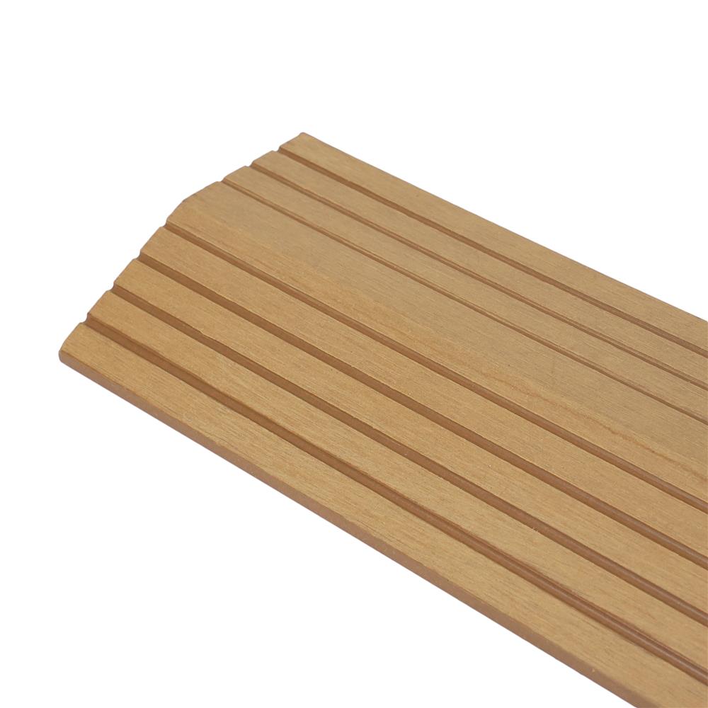 ตัวจบทางเท้า WPC ลายตรง SPRING 30x7.5 ซม. สีน้ำตาล