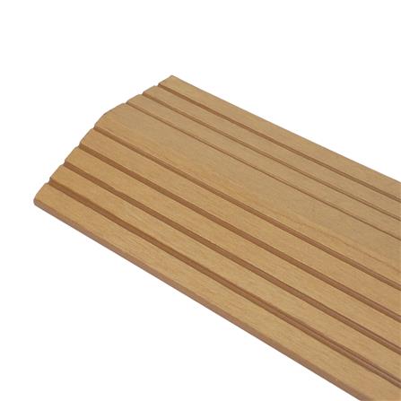 ตัวจบทางเท้า WPC ลายตรง SPRING 30x7.5 ซม. สีน้ำตาล_3