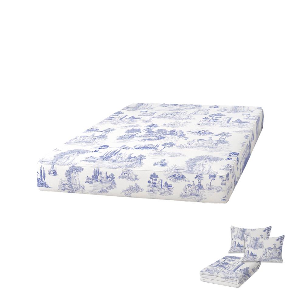 ที่นอนปิกนิก LEILALYNN PRINCEES GARDEN 152x200 ซม. สี WHITE_0