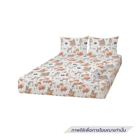 ที่นอนปิกนิก LEILALYNN SAFARI FESTIVAL 152x200 ซม. สี WHITE_2