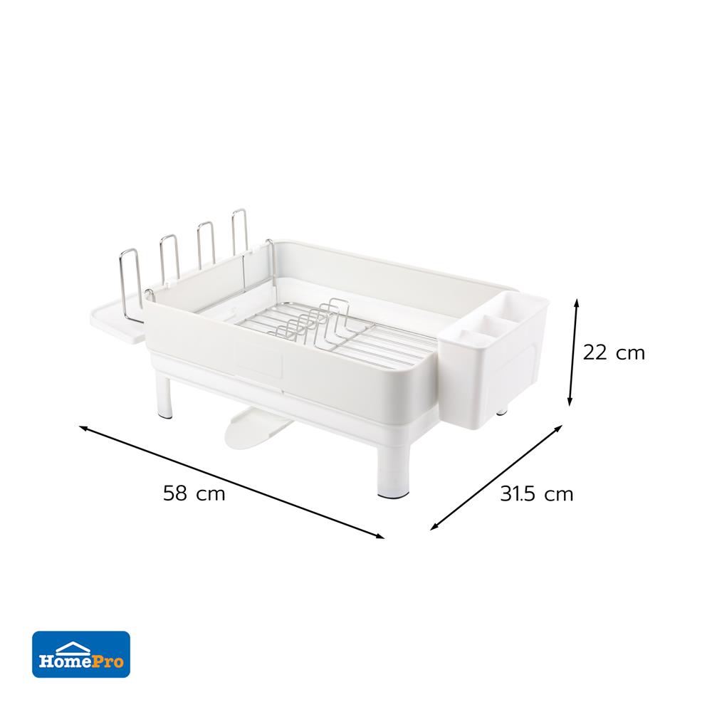 ชั้นคว่ำจาน 1 ชั้น KECH INARA 58x31.5x22 ซม.