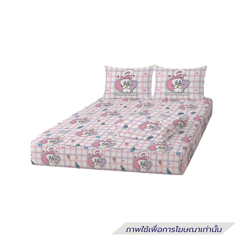 ที่นอนปิกนิก LEILALYNN ESTHER BUNNY 152x200 ซม. สี PINK/PURPLE