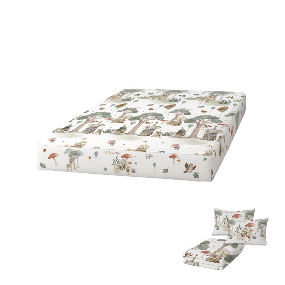 ที่นอนปิกนิก LEILALYNN SAFARI FESTIVAL 152x200 ซม. สี WHITE