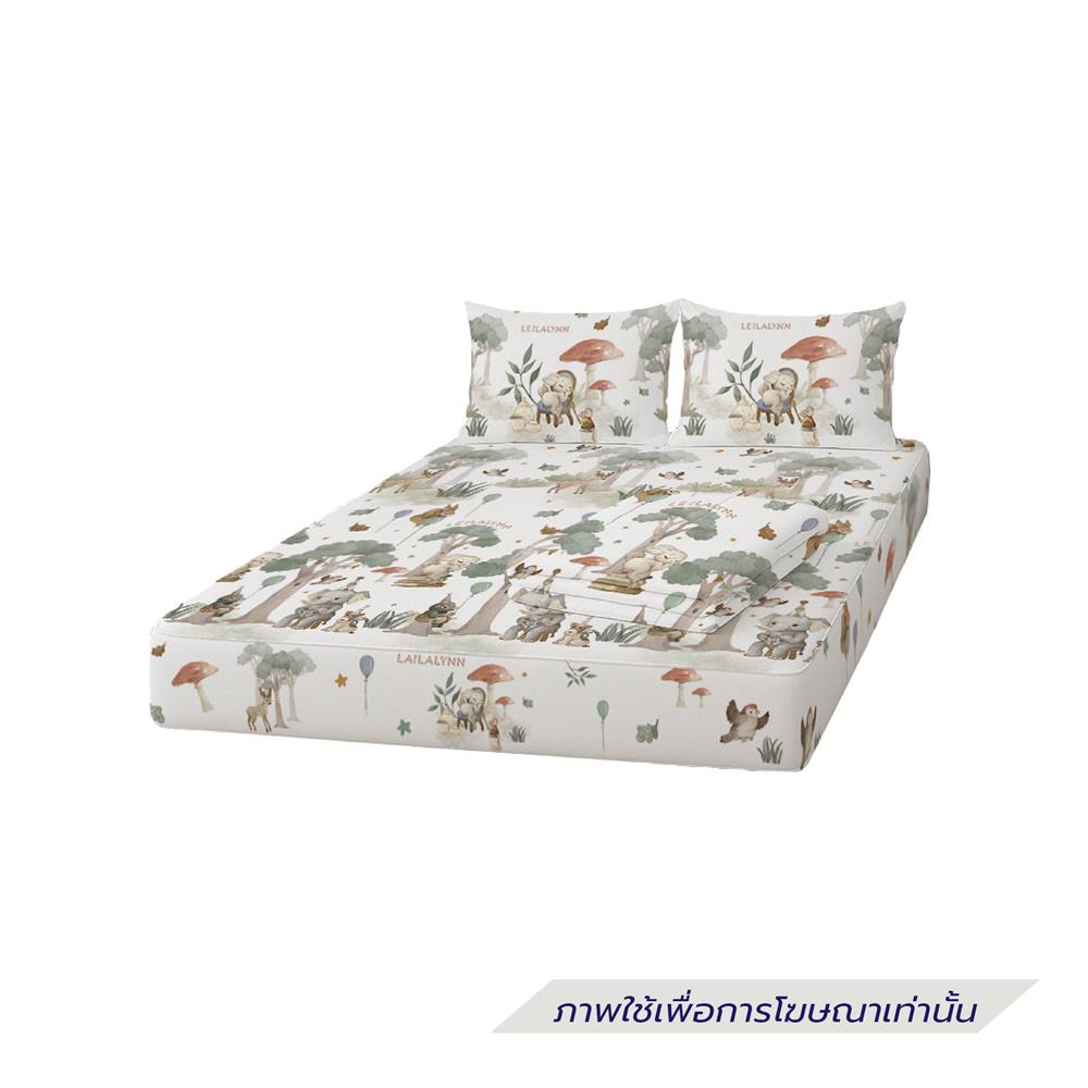 ที่นอนปิกนิก LEILALYNN SAFARI FESTIVAL 152x200 ซม. สี WHITE
