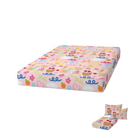 ที่นอนปิกนิก LEILALYNN BLOOMING BEAR 152x200 ซม. สี PINK_1