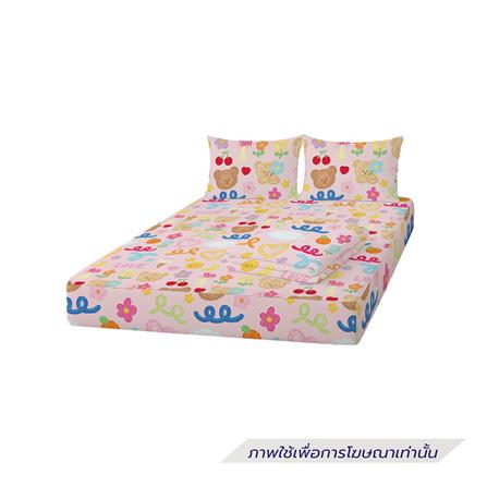 ที่นอนปิกนิก LEILALYNN BLOOMING BEAR 152x200 ซม. สี PINK_2