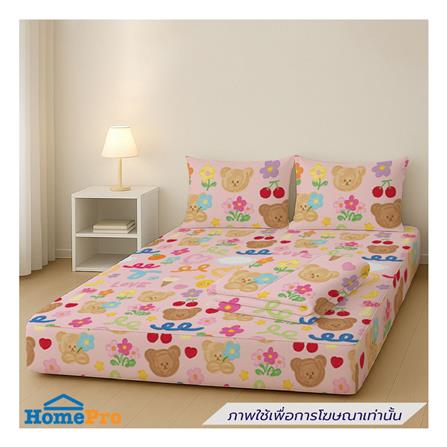 ที่นอนปิกนิก LEILALYNN BLOOMING BEAR 152x200 ซม. สี PINK_5