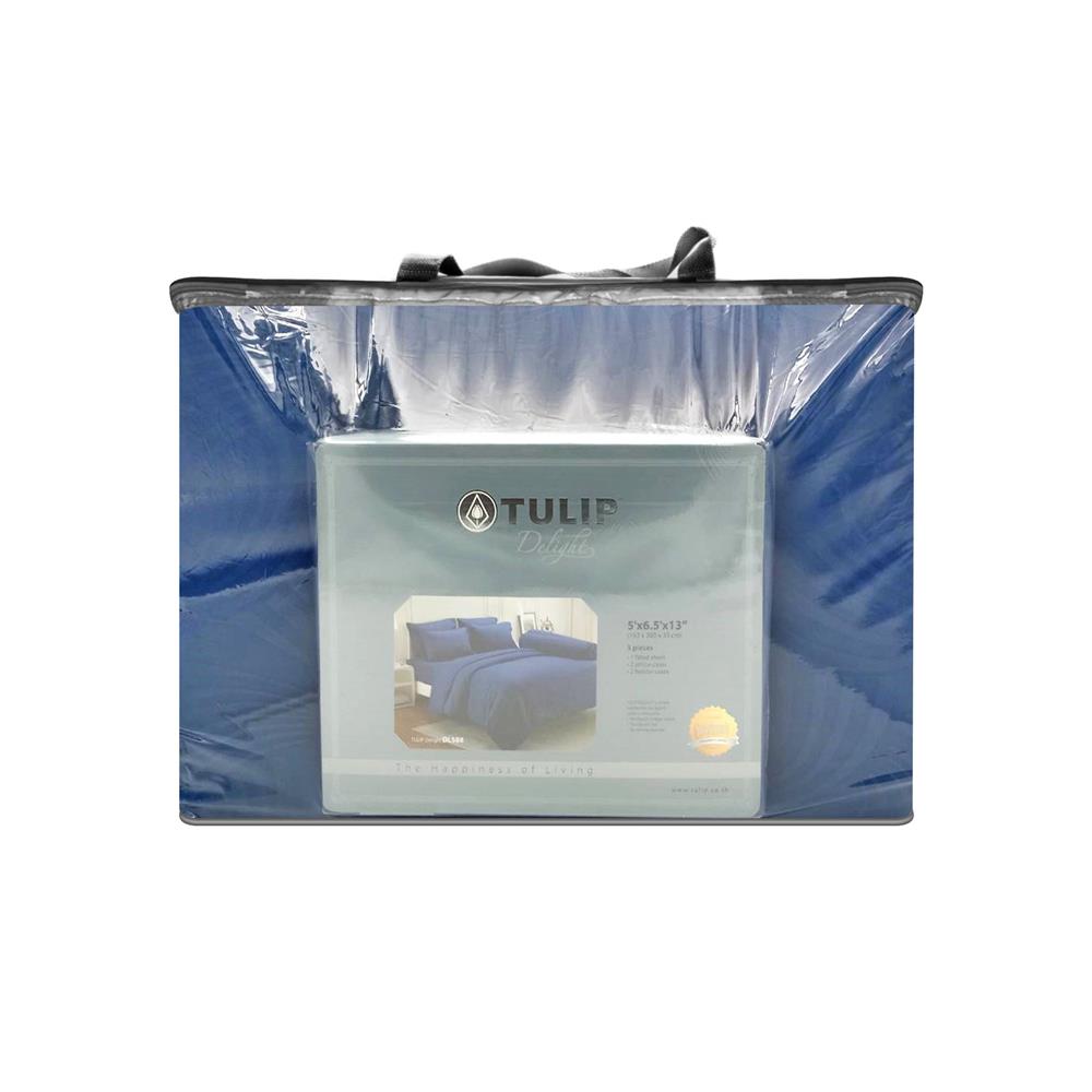 ชุดผ้าปูที่นอน 5 ฟุต (ชุด 6 ชิ้น) TULIP DELIGHT 60240-DL588