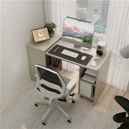 โต๊ะทำงาน SB FURNITURE MODIO 19240626 55 ซม. สีครีม_4