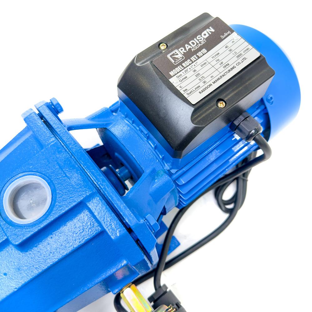 ปั๊มหอยโข่ง RADISON RDC-JET101D 1 แรงม้า