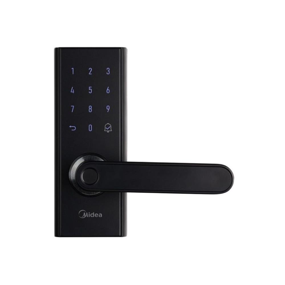 กลอนดิจิตอล MIDEA MMS-BF205-W สีดำ