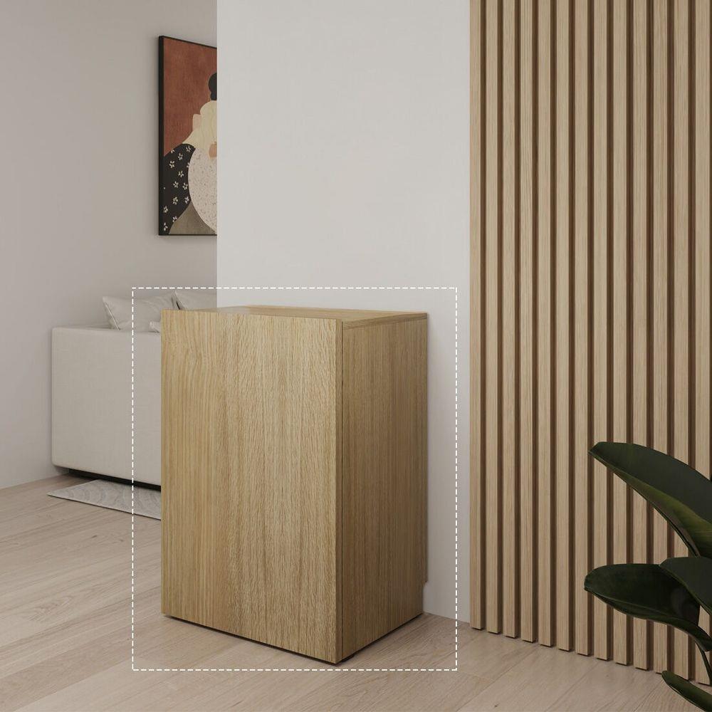 โต๊ะทำงาน SB FURNITURE MODIO 1924062 55 ซม. สีไม้