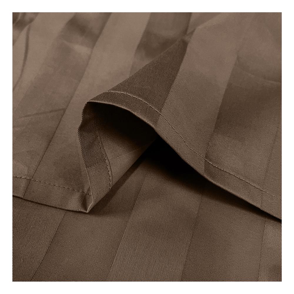 ปลอกผ้านวม PICASSO MICRO 300TC STRIPE 90x100 นิ้ว สี BROWN
