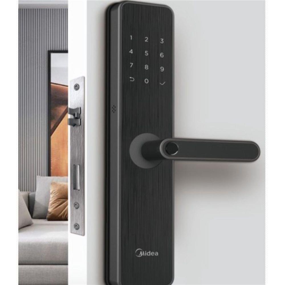 กลอนดิจิตอล MIDEA MMS-BF211-W สีดำ