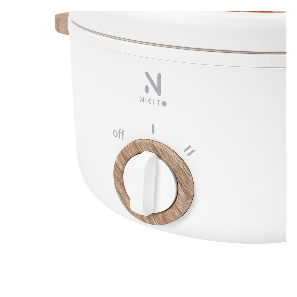 หม้ออเนกประสงค์ NIKITO NK-ETP01 สีขาว 1.5 ลิตร