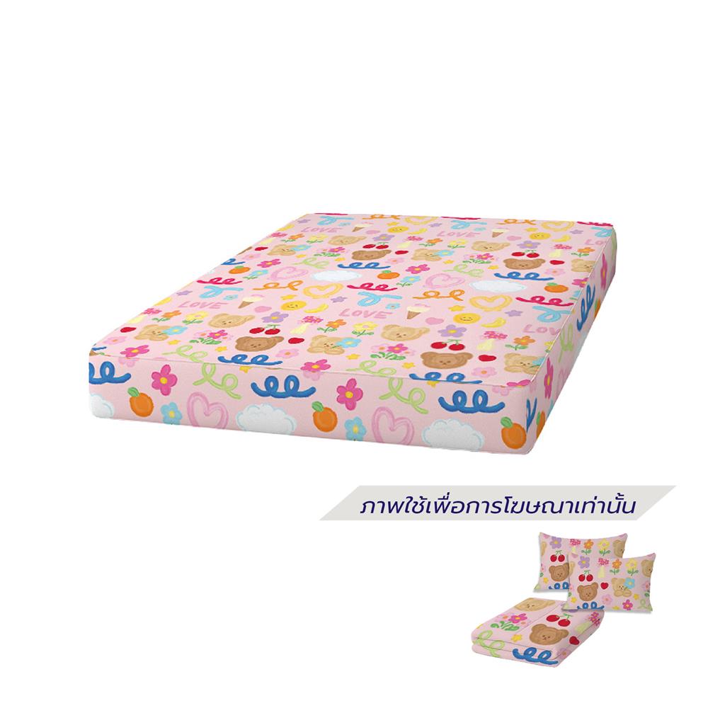 ที่นอนปิกนิก LEILALYNN BLOOMING BEAR 114x200 ซม. สี PINK_1