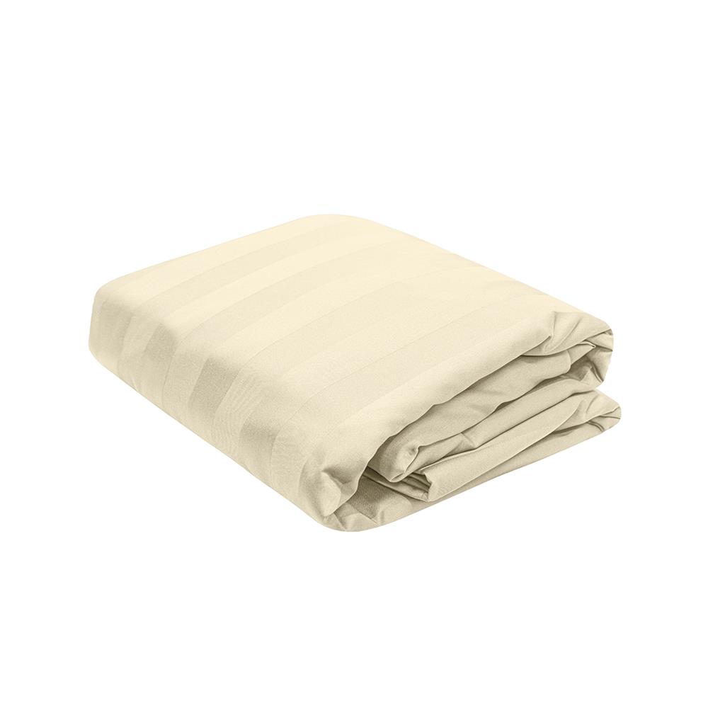 ปลอกผ้านวม PICASSO CT STRIPE 630TC 90x100 นิ้ว สี CREAM