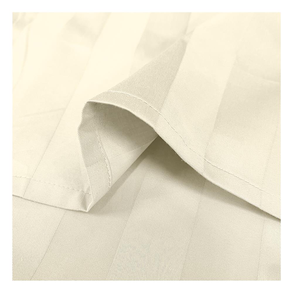 ปลอกผ้านวม PICASSO CT STRIPE 630TC 90x100 นิ้ว สี CREAM