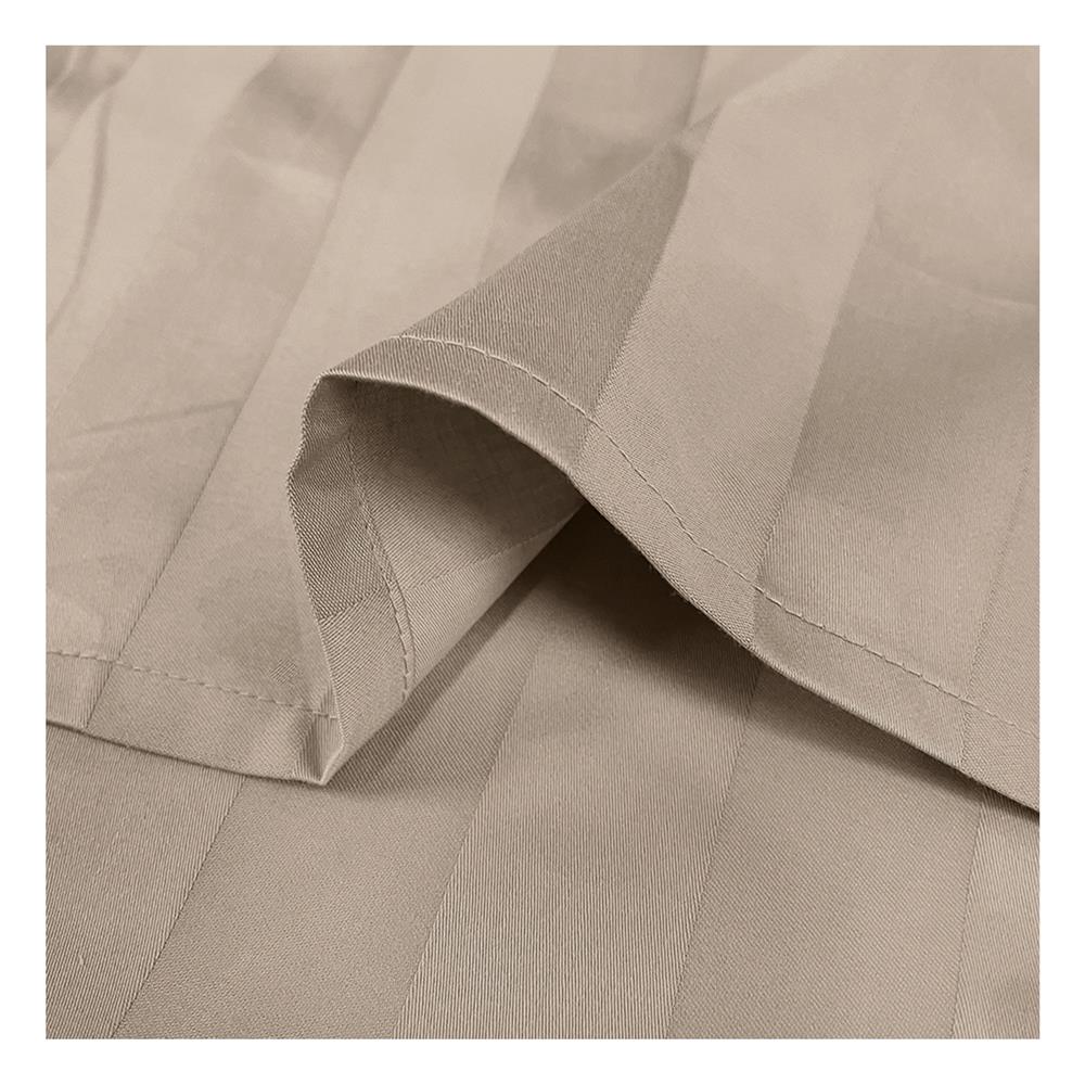 ปลอกผ้านวม PICASSO CT STRIPE 630TC 90x100 นิ้ว สี BROWN