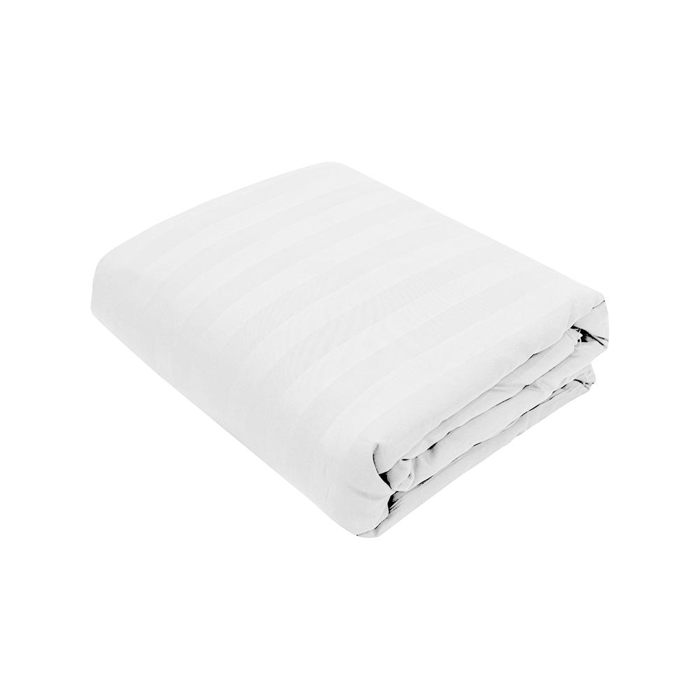 ปลอกผ้านวม PICASSO MICRO 300TC STRIPE 90x100 นิ้ว สี WHITE