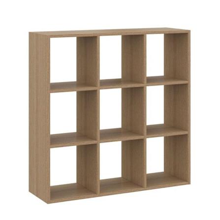 ชั้นวางของโล่ง 9 ช่อง KONCEPT TOMO 19238910 94 ซม. สีโอ๊ค_2