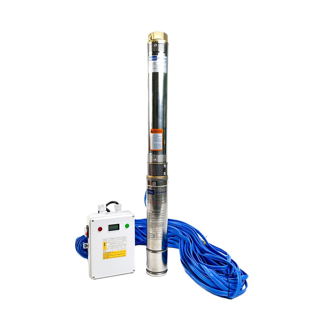 ปั๊มบาดาล บ่อ 3 นิ้ว CAPITAL CPT31008-15 750 วัตต์