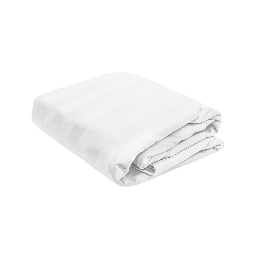 ปลอกผ้านวม PICASSO CT STRIPE 630TC 90x100 นิ้ว สี WHITE