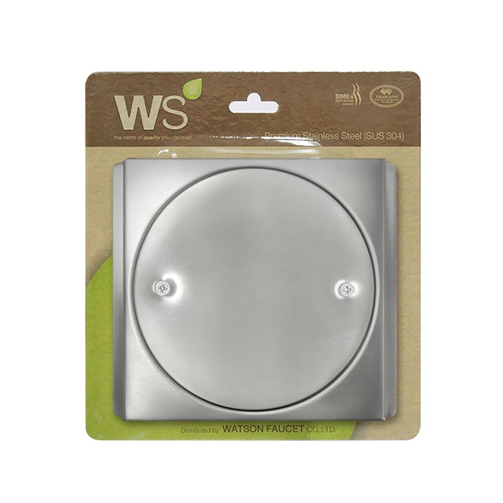 ฝาส้วมสเตนเลส WS CWT-010 5.5 นิ้ว