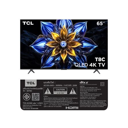 ทีวีคิวแอลอีดี 65 นิ้ว TCL (4K, QLED, GOOGLE TV) 65T8C_8