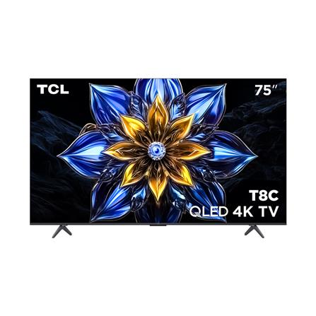 ทีวีคิวแอลอีดี 75 นิ้ว TCL (4K, QLED, GOOGLE TV) 75T8C