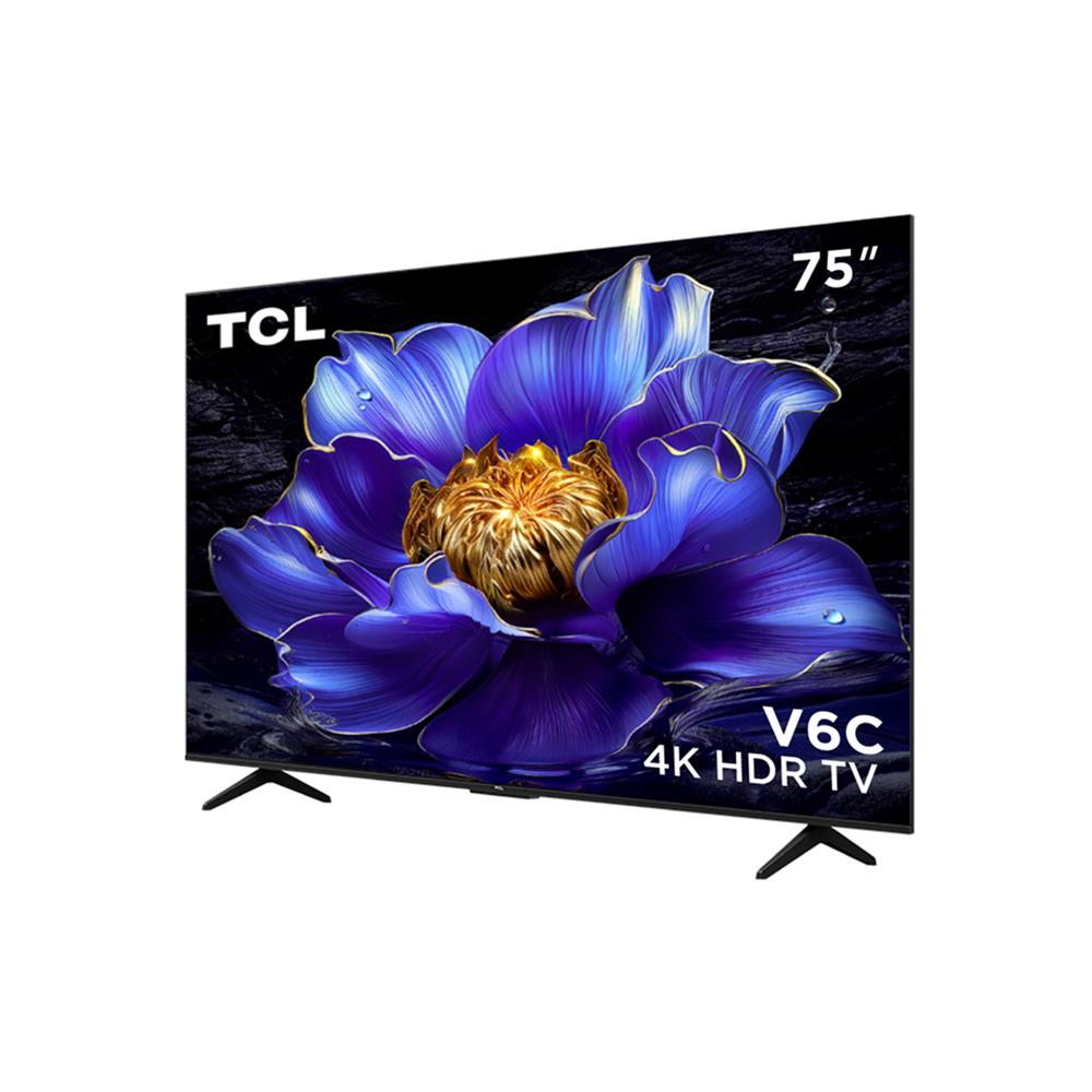ทีวีแอลอีดี 75 นิ้ว TCL (4K, LED, GOOGLE TV) 75V6C