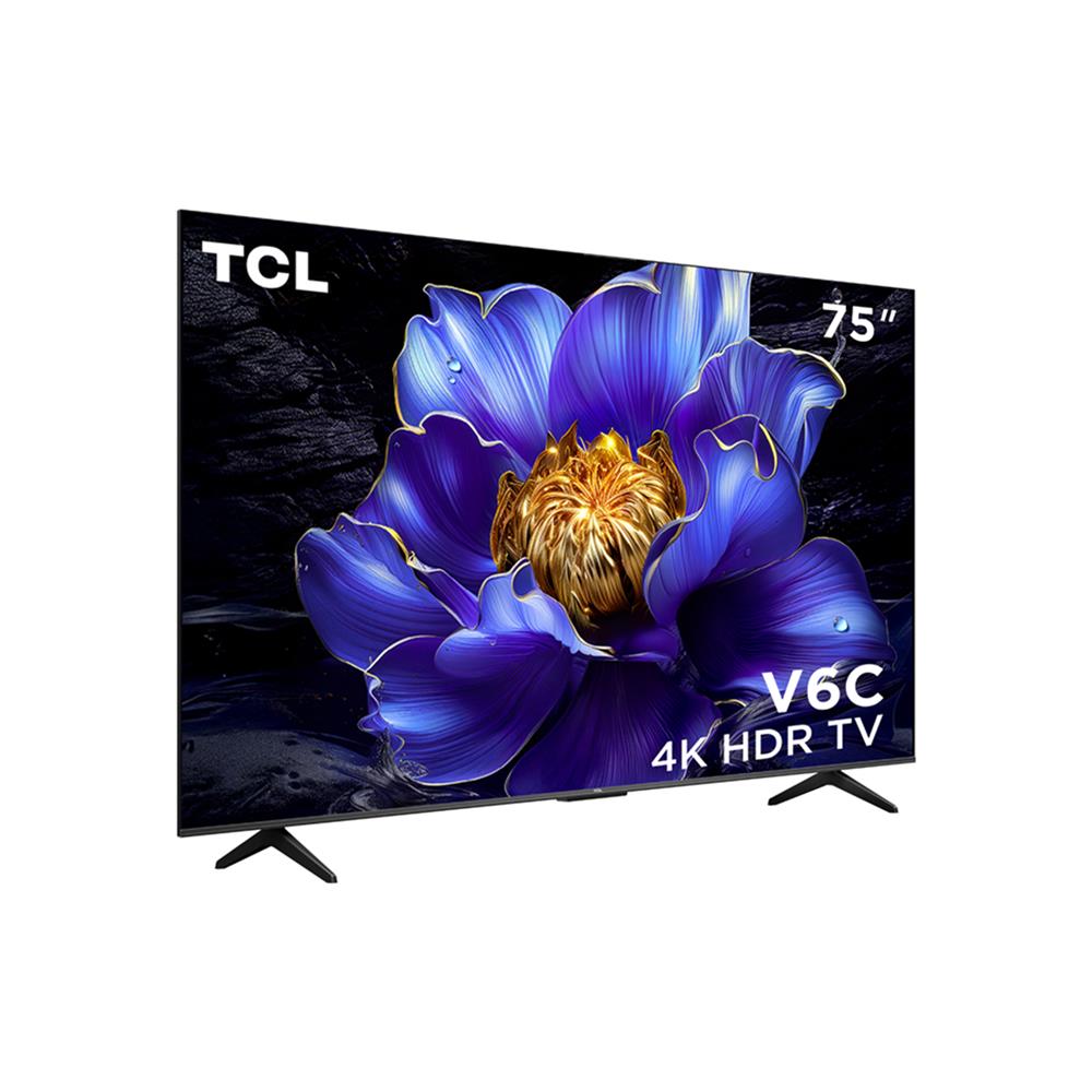 ทีวีแอลอีดี 75 นิ้ว TCL (4K, LED, GOOGLE TV) 75V6C