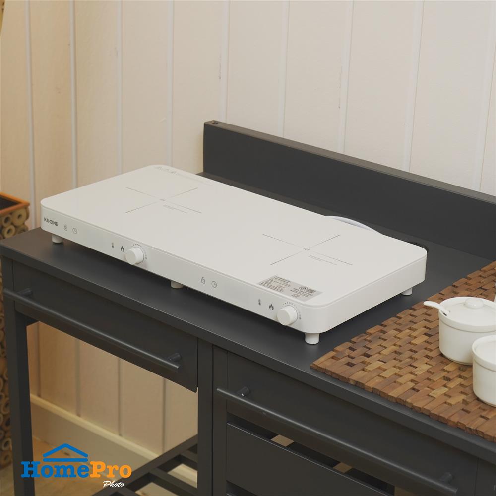 เตาแม่เหล็กไฟฟ้า KUCINE HC-I2601A สีขาว