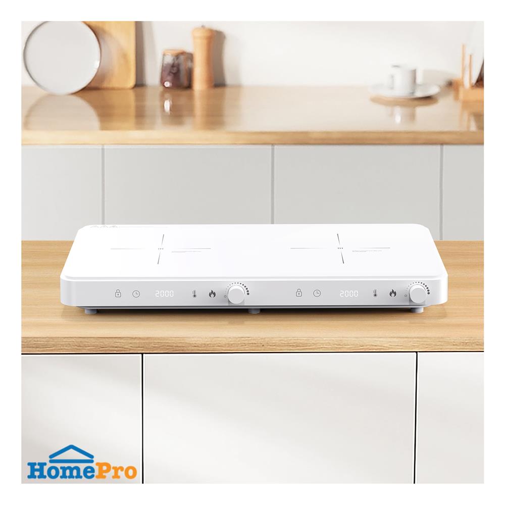 เตาแม่เหล็กไฟฟ้า KUCINE HC-I2601A สีขาว