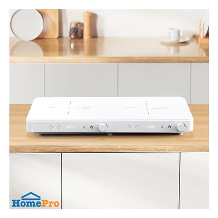 เตาแม่เหล็กไฟฟ้า KUCINE HC-I2601A สีขาว_2