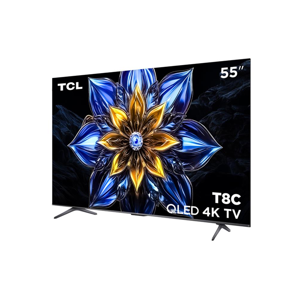 ทีวีคิวแอลอีดี 55 นิ้ว TCL (4K, QLED, GOOGLE TV) 55T8C