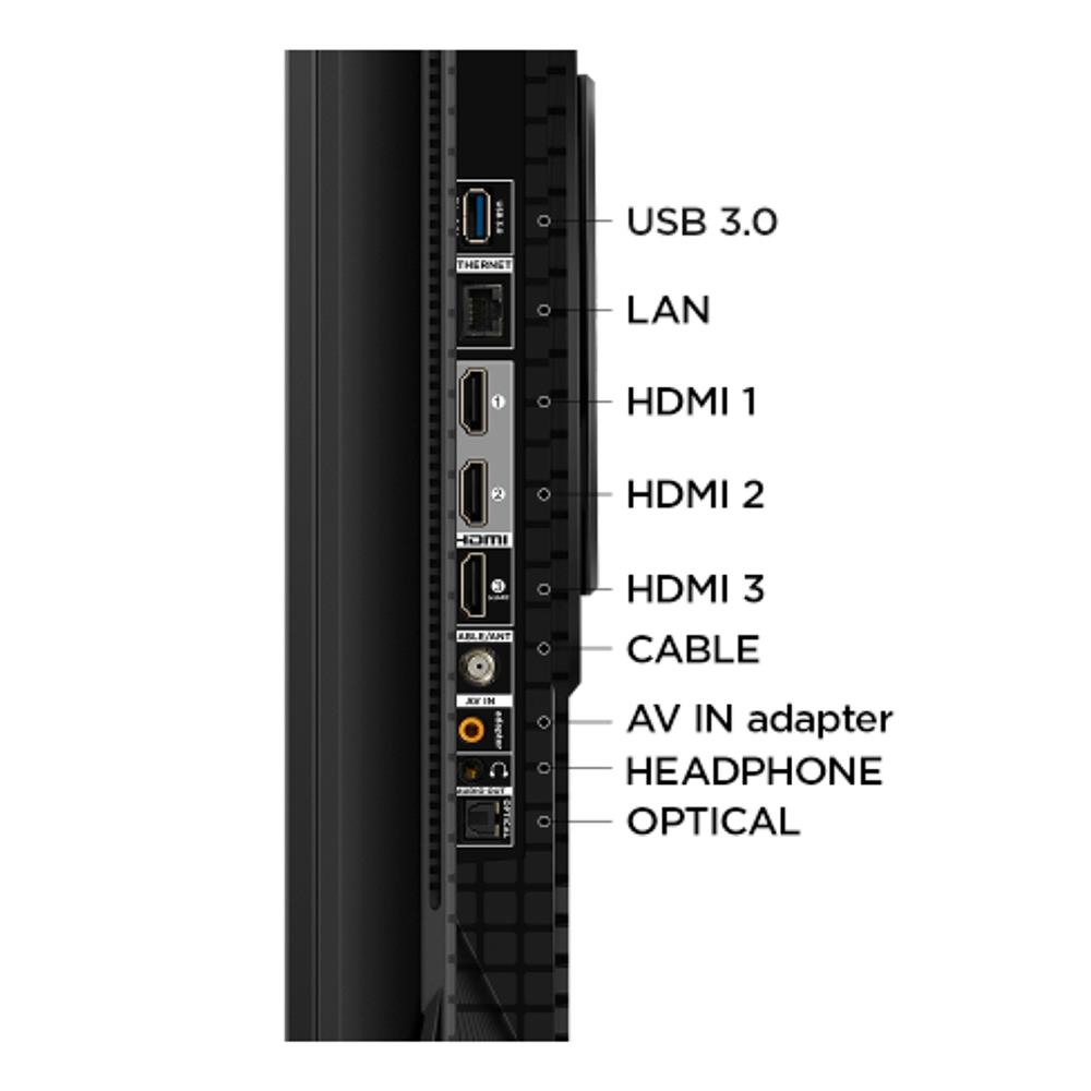 ทีวีคิวแอลอีดี 55 นิ้ว TCL (4K, QLED, GOOGLE TV) 55T8C