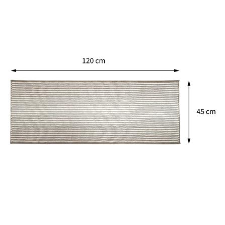 พรม HOME LIVING STYLE SERENE 45X120 ซม. สีน้ำตาล_7