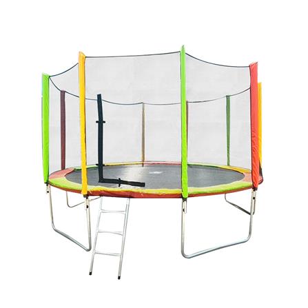 แทรมโพลีน 14 ฟุต SANOOK TRAMPOLINE สีรุ้ง_0